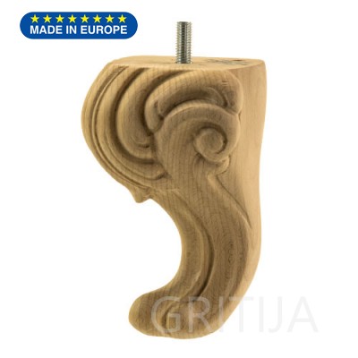 Medinė koja 0255H160 Medinė koja 0255H160
